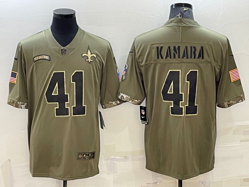 Men New Orleans Saints #41 Kamara Green 2022 Vapor Untouchable Limited Nike NFL Jersey